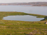 Озеро Могильное, остров Кильдин